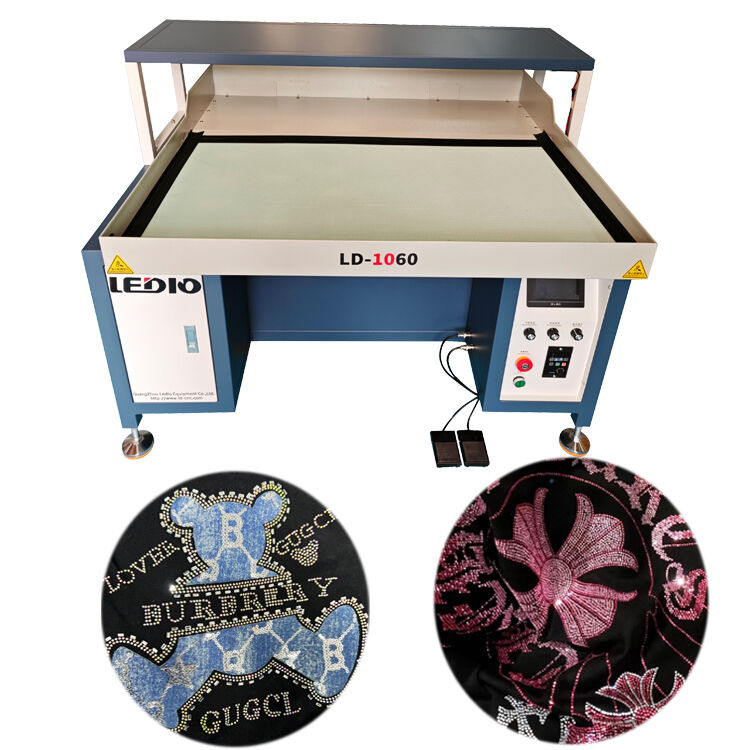 DIY T Shirt Rhinestone Transfer Machine Shaking And Fixed Pattern Making Equipment