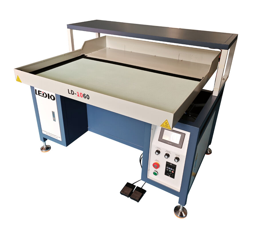 Ledio Dual-Color Auto Hot Fix Rhinestone Machine Full Automatic Single Head Template Stainless Steel for Garment Industry