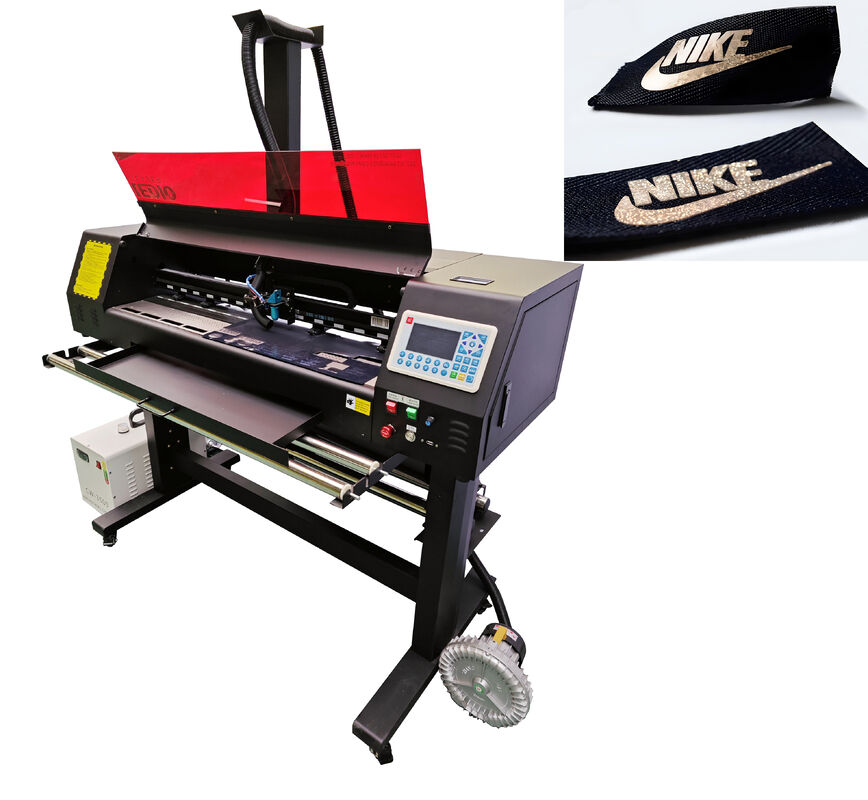 Automatic Vinyl Laser Cutting Machine For Fabric , Textile Laser Vinyl Cutter Machine