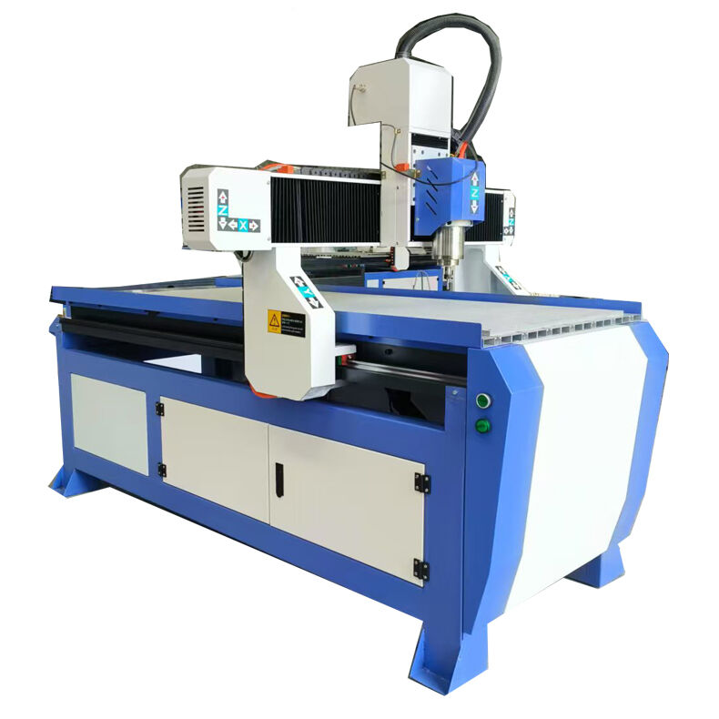 Wood Cutting CNC Router Machine For Two Color Sheet Hotfix Rhinestone Template Making