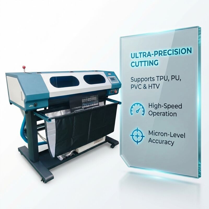 Puff TPU PU Vinyl Laser cutting Plotter Machine  Factory China
