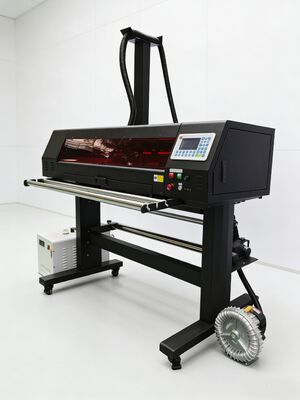 Heat Transfer Laser Vinyl Cutter Machine Water Cooling Fabric Cutting Plotter Machine