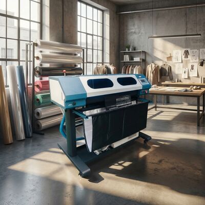 CO2 Laser Cutter Plotter , Heat Transfer Vinyl Plotter Machine For PU TPU PVC